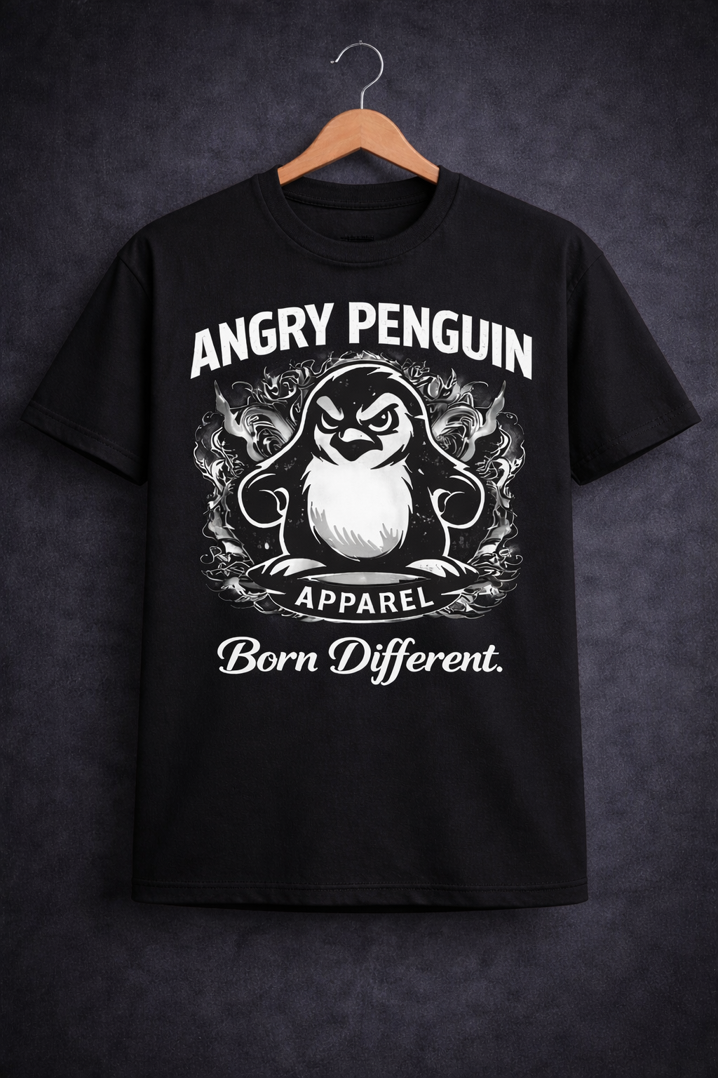 Angry Penguin “Born Different” Tee